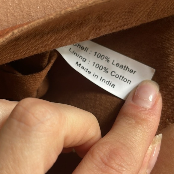 Earthbound Trading Co Brown Leather Braided  Shoulder Bag - Picture 10 of 10